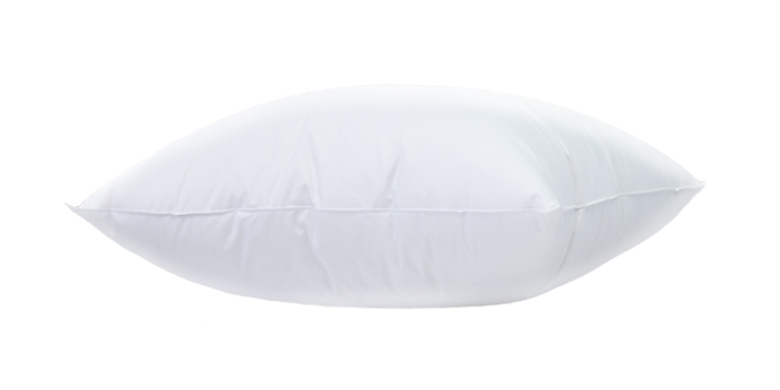 Luxurious Aurora Lilot Medium-Firm Down Pillow on an elegant white background.