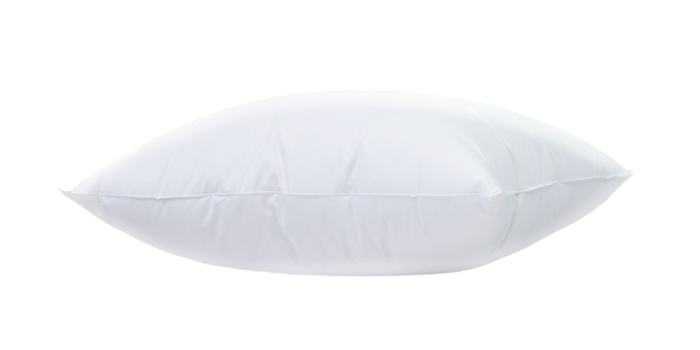 Luxurious Aurora Lilot Medium-Firm Down Pillow on an elegant white background.